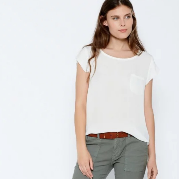 joie rancher silk top